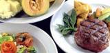 Filet with mango, Butternut squash
